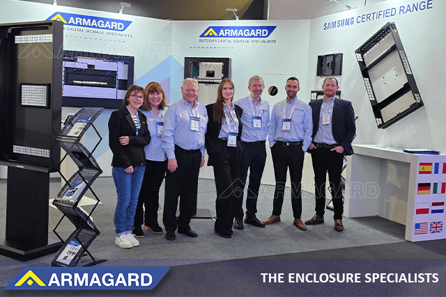 Armagard’s team of digital signage experts for ISE 2025